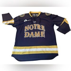 Under Armour Men Notre Dame Fighting Irish Hockey Jersey Sz XL